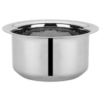 Half Litre Stainless Steel Tope | 500ml Food Grade Steel Cooking Pot with Lid