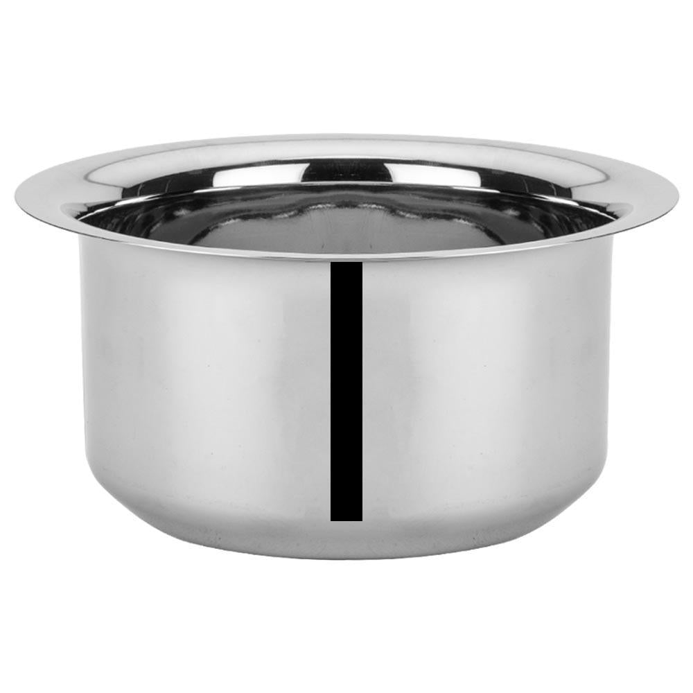 Half Litre Stainless Steel Tope | 500ml Food Grade Steel Cooking Pot with Lid