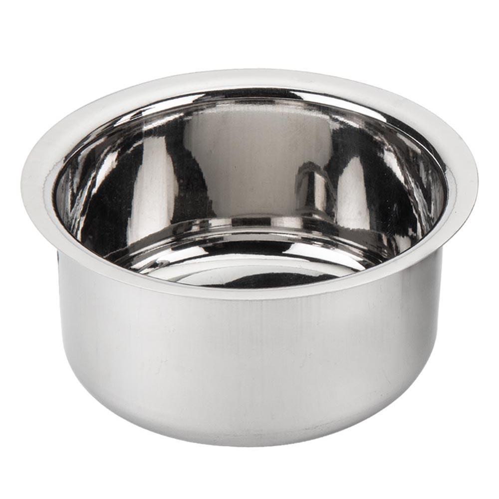 Half Litre Stainless Steel Tope | 500ml Food Grade Steel Cooking Pot with Lid