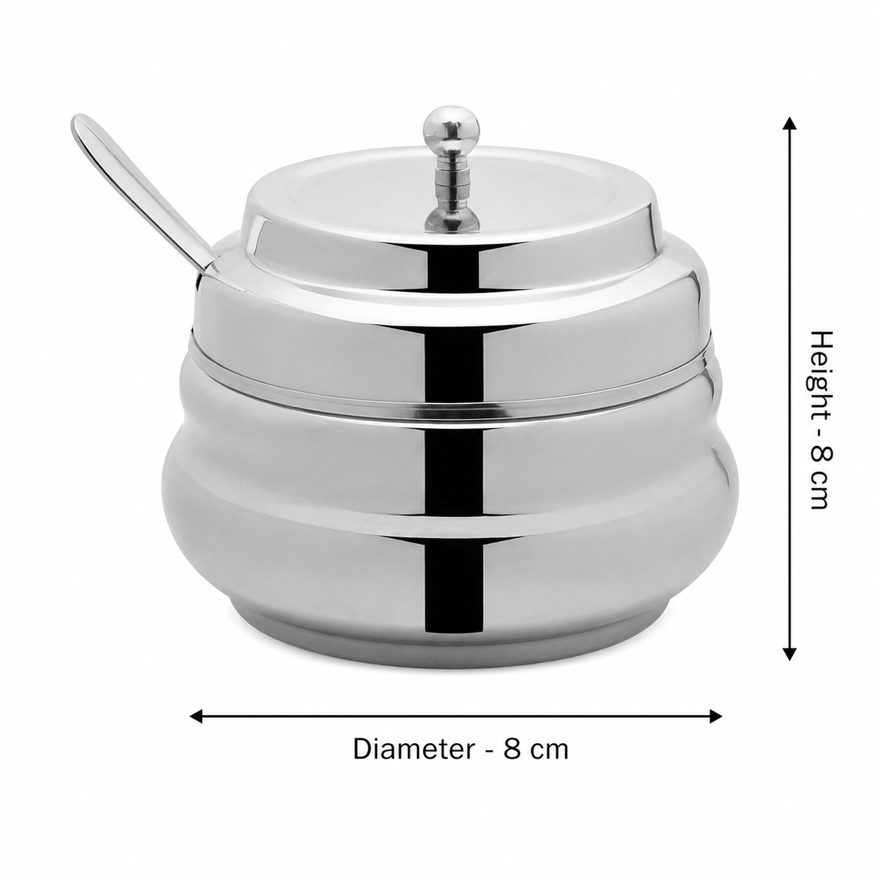 Anga Premium DLX Dwarika Stainless Steel Ghee Cup 200 ml