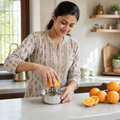 Anga Stainless Steel Orange Juicer & Citrus Squeezer