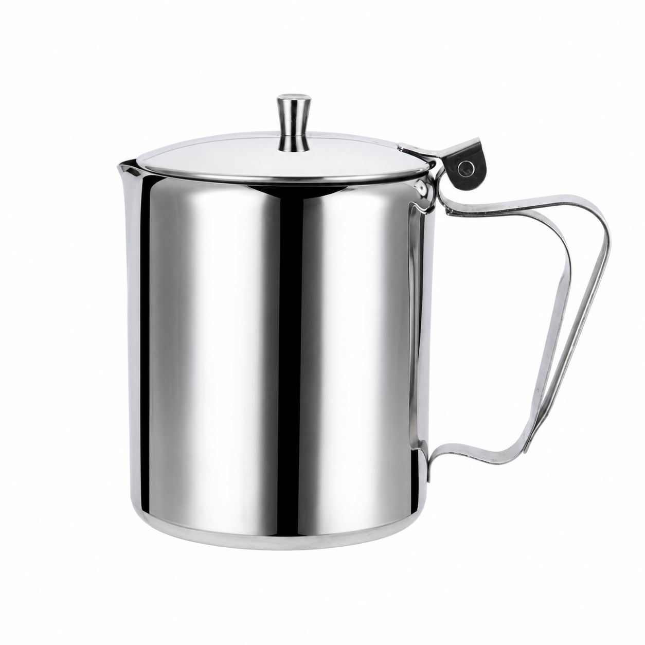 Stainless Steel Coffee Pot 500ml (2 Cups) | Filter Coffee Maker | Tea & Coffee Serving Pot | Food Grade Stainless Steel | Mirror Finish | Durable Kitchen Coffee Pot