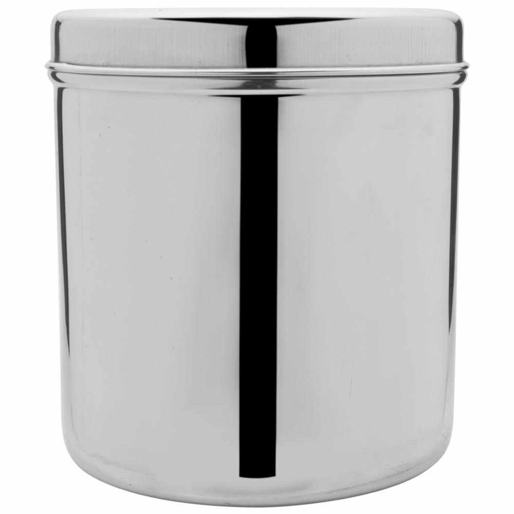 Anga Stainless Steel Storage Dabba Container 1 Litre with Lid