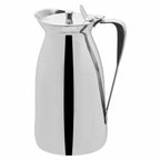 Stainless Steel Water Jug 1.25L | Premium Food Grade Water Pitcher with Handle | Rust Resistant Serving Jug for Home, Kitchen, Dining & Office