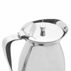 Stainless Steel Water Jug 1.25L | Premium Food Grade Water Pitcher with Handle | Rust Resistant Serving Jug for Home, Kitchen, Dining & Office