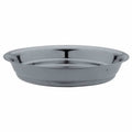 Stainless Steel Serving Snacks Plates Set of 5 | Round Food Grade Snack & Side Dish Plates | Mirror Finish