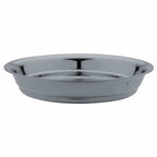 Stainless Steel Serving Snacks Plates Set of 5 | Round Food Grade Snack & Side Dish Plates | Mirror Finish