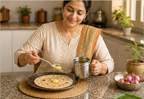 Anga DLX Stainless Steel Ghee Cup No.3 325 ML