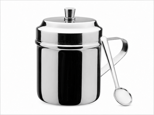 Anga DLX Stainless Steel Ghee Cup No.3 325 ML