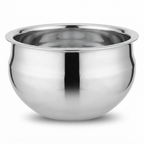 ANGA Stainless Steel Kundan Chatty 1.75 L | Kitchen Washing Vessel