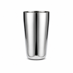 Stainless Steel Tumbler 350 ml Drinking Glass Set of 4 | Food Grade Steel Water Glass | Mirror Finish | Silver