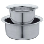 Stainless Steel Coffee Dabara Set – South Indian Filter Coffee Serving Set | Traditional Tumbler & Dabara | Durable, Rust-Proof, Authentic Indian Coffee Experience