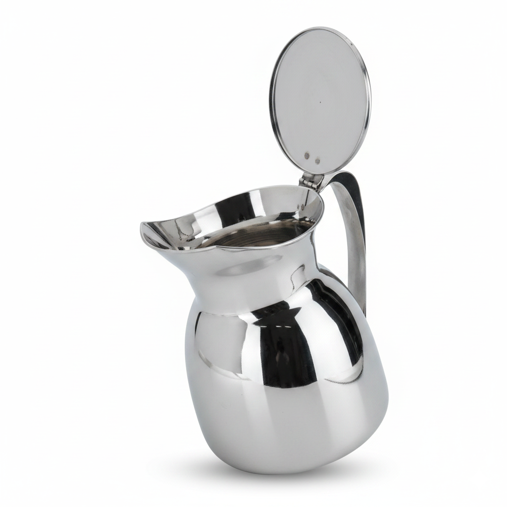 Stainless Steel Water Jug 2 Litre with Lid – Premium Serving Jug for Home, Kitchen & Dining