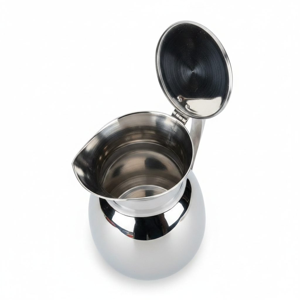 Stainless Steel Water Jug 2 Litre with Lid – Premium Serving Jug for Home, Kitchen & Dining