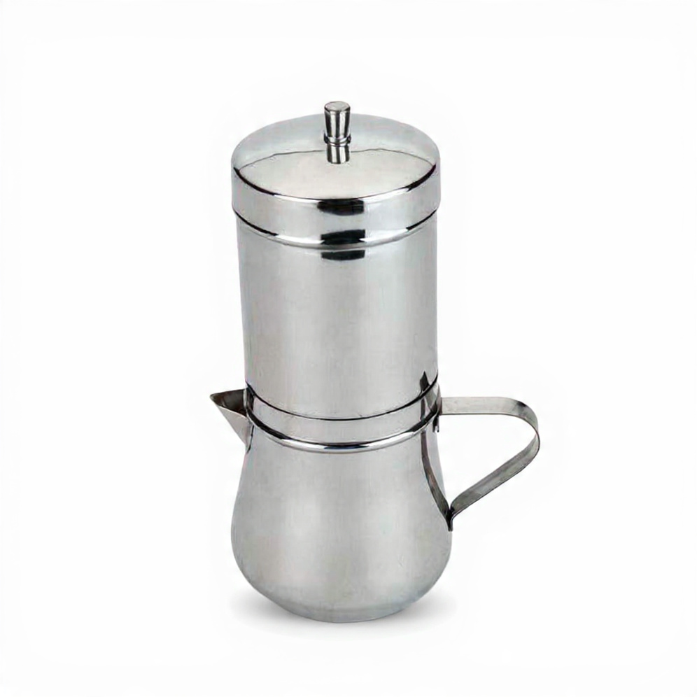 stainless steel south indian coffee filter 300 ml – traditional coffee maker